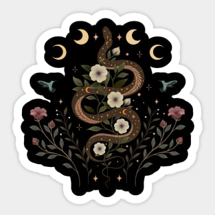 Serpent Spell-Coloured Sticker